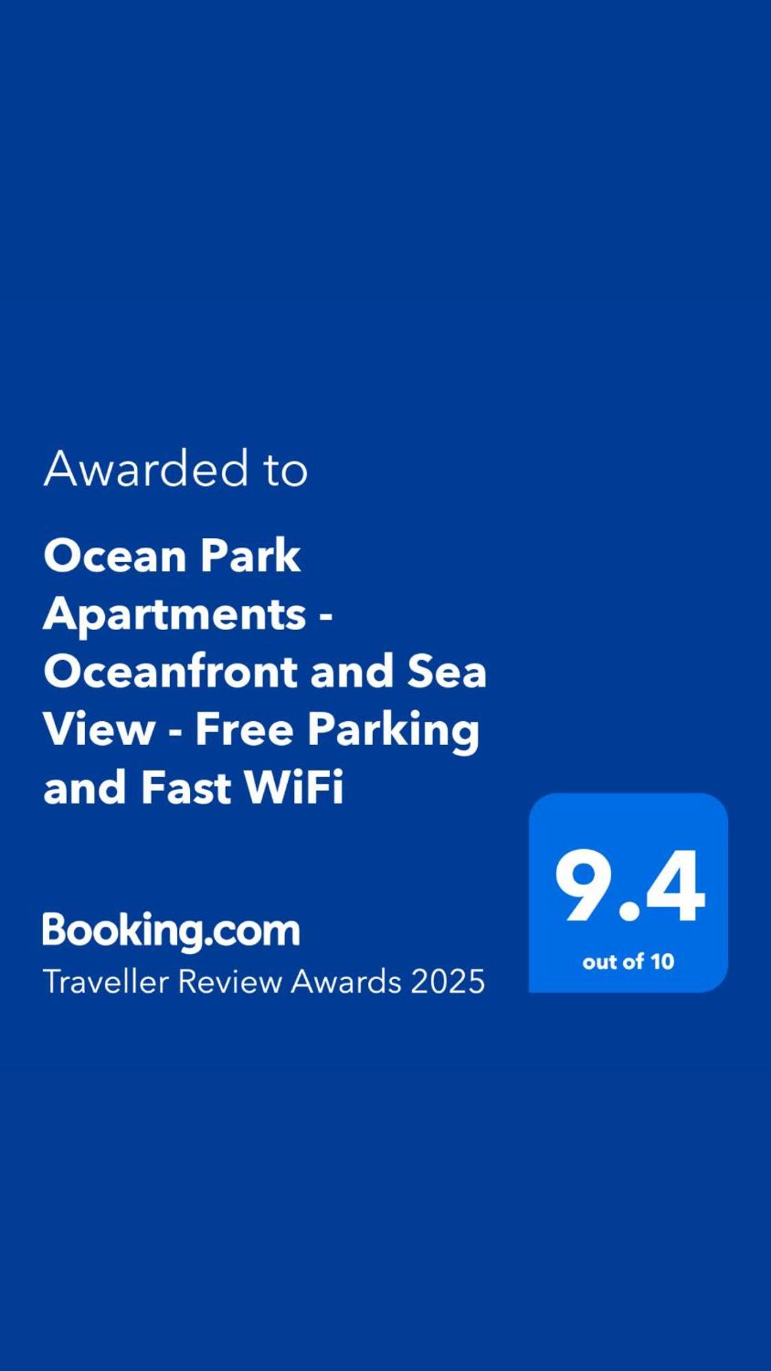 Ocean Park Apartments - Oceanfront - Free Parking And Fast Wifi Εδιμβούργο Εξωτερικό φωτογραφία